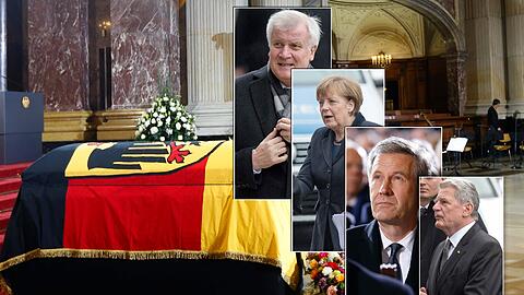 Deutschland nimmt Abschied von Richard von Weizsäcker: Die Bilder von der Trauerfeier und vom Staatsakt in Berlin...