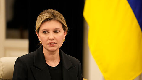 Olena Selenska, Ehefrau des ukrainischen Präsidenten Selenskyj.