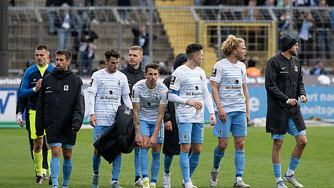 Der TSV 1860 verliert auch gegen den SC Verl.