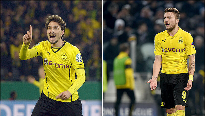 Mats Hummel (l.) zum AC Mailand - Ciro Immobile zum SSC Neapel? Die Gerüchteküche brodelt... Mats Hummel (l.) zum AC Mailand - Ciro Immobile zum SSC Neapel? Die Gerüchteküche brodelt...