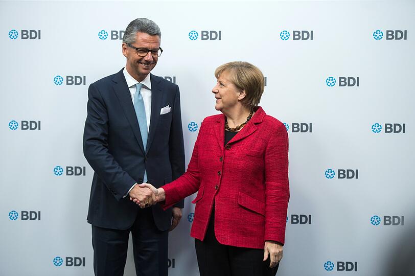 BDI-Präsident Grillo über die Flüchtlingskrise: "Diese Situation wird dauern und eine gewaltige Kraftanstrengung für Politik, Wirtschaft und Gesellschaft."
