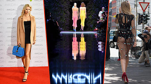 Transparenz und Spitze: Die Bilder von der Berliner Fashion Show