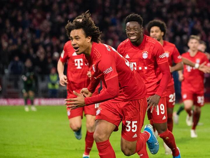 Erneut der gefeierte Mann beim FC Bayern: Sturm-Youngster Joshua Zirkzee.