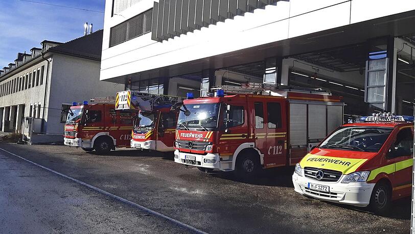 Die neue Feuerwache in Ramersdorf. Die neue Feuerwache in Ramersdorf.