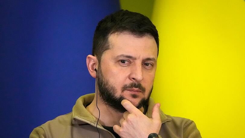 "Europa steht vor einem großen Test. Ist Europa fähig, seine Werte zu verteidigen?": Wolodymyr Selenskyj.