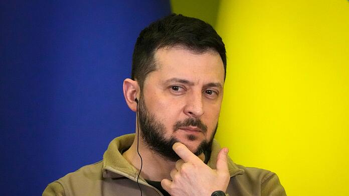 "Europa steht vor einem großen Test. Ist Europa fähig, seine Werte zu verteidigen?": Wolodymyr Selenskyj.