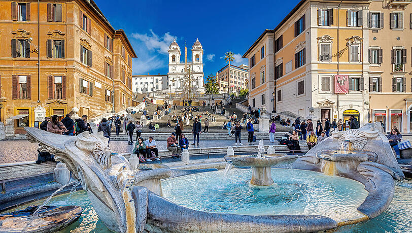 Traditionelles Sehnsuchtsziel auch der Münchner Italien-Liebhaber: das Zentrum Roms. Traditionelles Sehnsuchtsziel auch der Münchner Italien-Liebhaber: das Zentrum Roms.
