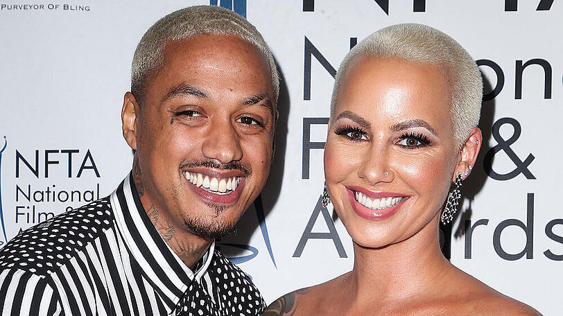 Amber Rose und Alexander "AE" Edwards haben nun einen Sohn