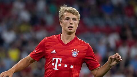 Fiete Arp von München während eines Spiels.