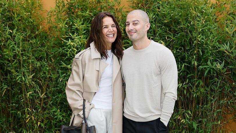 Katie Holmes und Jason Bard Yarmosky auf der Fashion Week in Mailand. Katie Holmes und Jason Bard Yarmosky auf der Fashion Week in Mailand.
