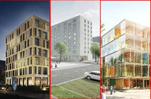 Wohnen in München: Mehrere Großprojekte sind schon in Planung. Die AZ zeigt, wie die Häuser einmal aussehen werden.