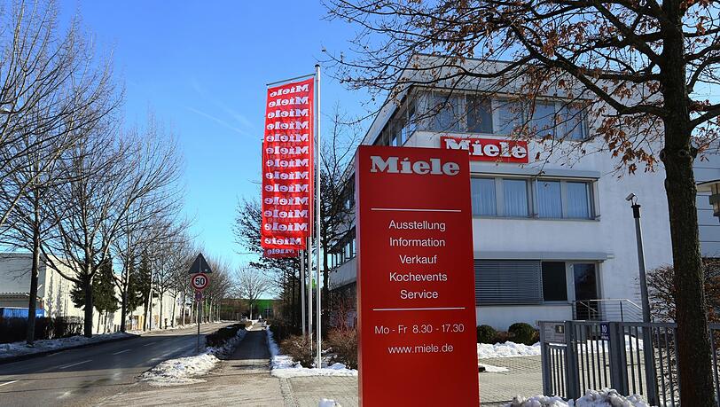 Die Dependance von Miele in München im Euro-Industriepark. Die Dependance von Miele in München im Euro-Industriepark.