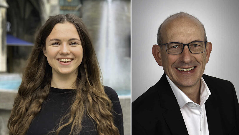 Polina Gordienko (SPD) zieht mit 21 in den BA ein, Ludwig Weidinger (CSU) bleibt BA-Chef. Polina Gordienko (SPD) zieht mit 21 in den BA ein, Ludwig Weidinger (CSU) bleibt BA-Chef.