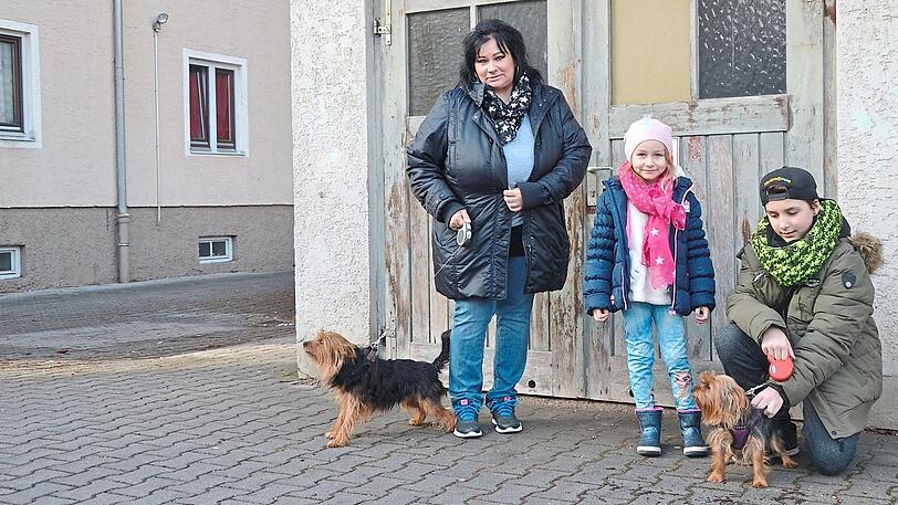 Die Evakuierung wirbelte den Tagesablauf der alleinerziehenden Mutter gehörig durcheinander.