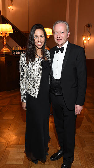 Moritz von Crailsheim mit Freundin Isabelle Winter.