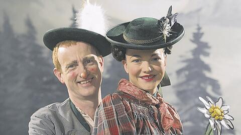 Hannah Herzsprung und Johannes Herrschmann als Liesl Karlstadt und Karl Valentin