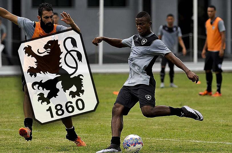 Kickt er bald an der Grünwalder Straße? Das brasilianische Toptalent Ribamar (r.).