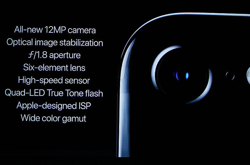 Auf der Apple Keynote in San Francisco wurden die neuen Produkte des Konzerns vorgestellt - darunter auch das neue iPhone 7: Klicken Sie sich durch die Bilder der Präsentation.