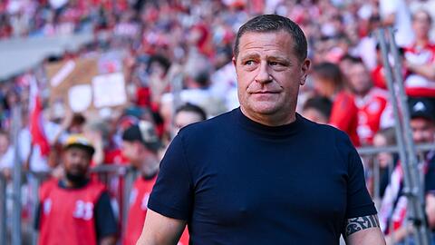 Max Eberl ist mit dem Kader "happy".