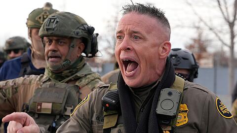 Greg Bovino gilt als Gesicht des r&uuml;cksichtslosen Vorgehens der Abschiebebeh&ouml;rde ICE. (Archivfoto)