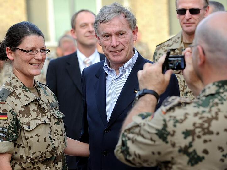 Horst Köhler in Afghanistan