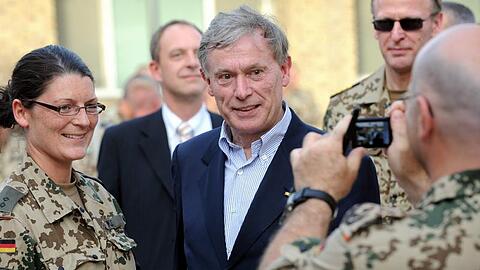 Horst Köhler in Afghanistan