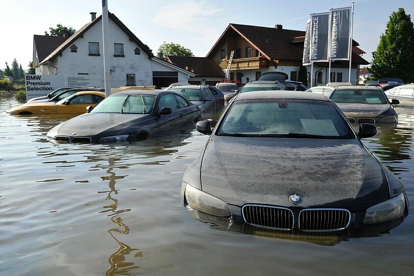 Aktuelle Bilder vom Hochwasser in Deggendorf und speziell aus dem stark betroffenen Ortsteil Fischerdorf.
