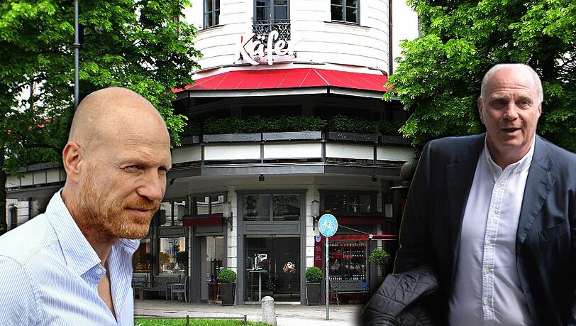 Der Ex-Sportvorstand sagt Servus: Matthias Sammer lud gestern bei Käfer zum Abschiedsessen. Auch Uli Hoeneß (r.) war mit dabei. Der Ex-Sportvorstand sagt Servus: Matthias Sammer lud gestern bei Käfer zum Abschiedsessen. Auch Uli Hoeneß (r.) war mit dabei.