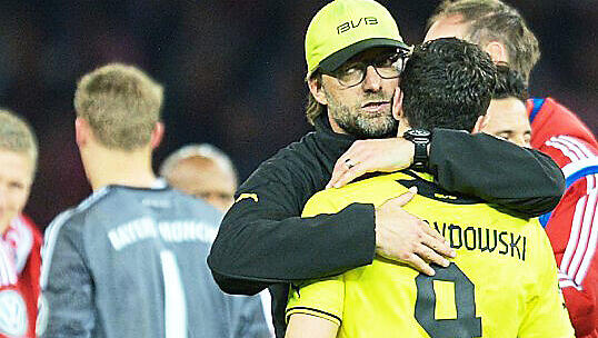 Auch ein Jahr später im DFB-Pokal unterliegt der BVB den Münchnern. Auch ein Jahr später im DFB-Pokal unterliegt der BVB den Münchnern.