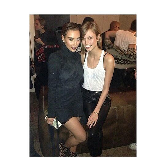 Doppel-K: Kim Kardashian und Karlie Kloss