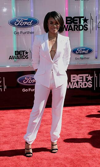 Schauspielerin Regina Hall auf dem roten Teppich bei den Black Entertainment Television Awards in Los Angeles.