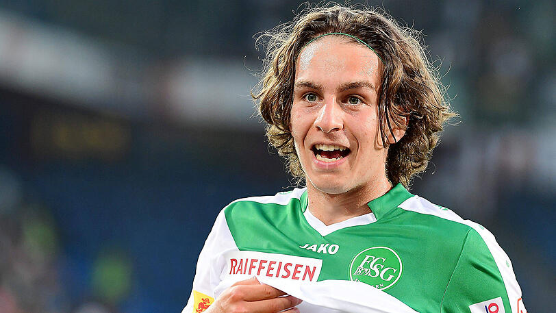 Gianluca Gaudino ist derzeit an den FC St. Gallen ausgeliehen.