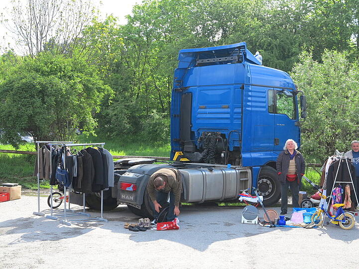 Am Sonntag war Flohmarkt in Neuperlach - und AZ-Leser Djordje Matkovic hat Fotos gemacht.