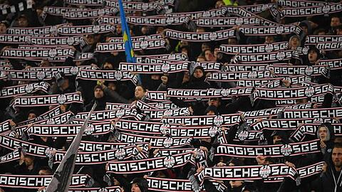 Die Frankfurter Fans hoffen auf weitere Siege in der Europa League.