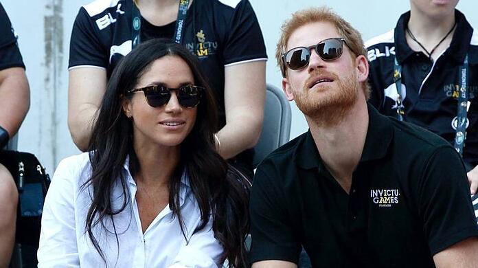 Herzogin Meghan und Prinz Harry bei den Invictus Games in Toronto im Jahr 2017.