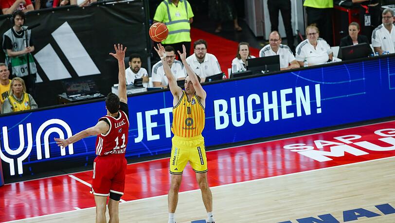 Bayern und Alba stehen sich im finalen Showdown der Basketball-Bundesliga gegen&uuml;ber.