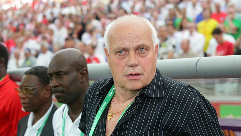 Otto Pfister aus Köln, der ehemalige Nationaltrainer Togos. Otto Pfister aus Köln, der ehemalige Nationaltrainer Togos.