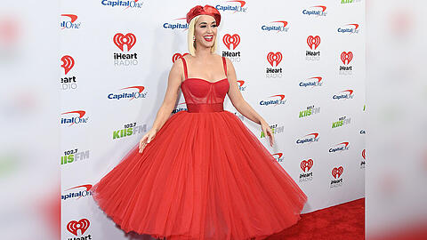 Sängerin Katy Perry hatte auf dem KIIS FM's iHeartRadio Jingle Ball sichtlich Spaß