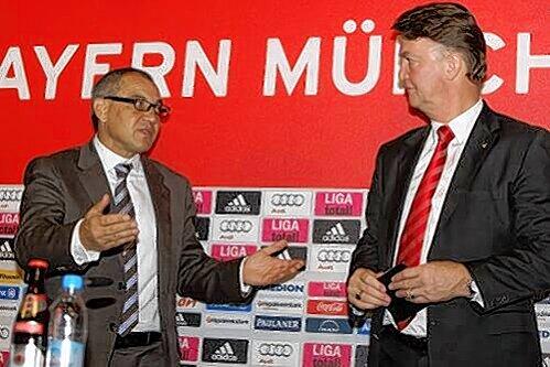 &bdquo;Wir werden kampfbetont in die Partie gehen. Mal sehen, was die große Bayern-Mannschaft dagegenzuhalten hat.&ldquo; Schalke-Trainer Felix Magath (l.) vor dem Duell mit Louis van Gaal.