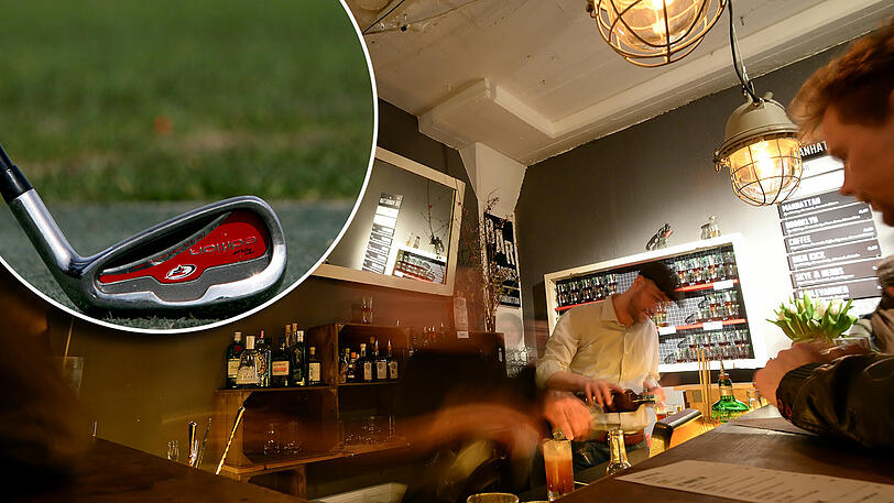 Der Barkeeper verprügelte den angeblichen Zechpreller mit einem Golfschläger. (Archivbild)