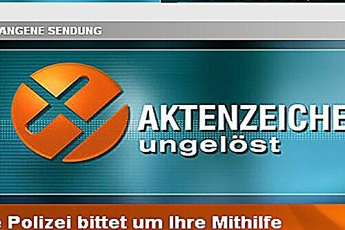 In der Wohnung fand die Polizei Aufzeichnungen der Sendung ,Aktenzeichen XY... ungelöst'