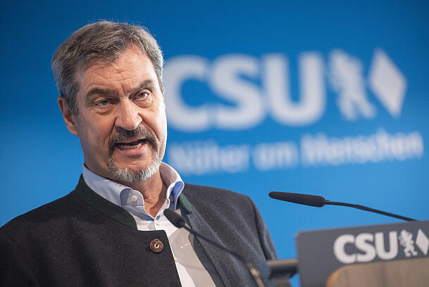 Ist stolz aufs Berliner CSU-Team: Parteichef Markus Söder. Ist stolz aufs Berliner CSU-Team: Parteichef Markus Söder.