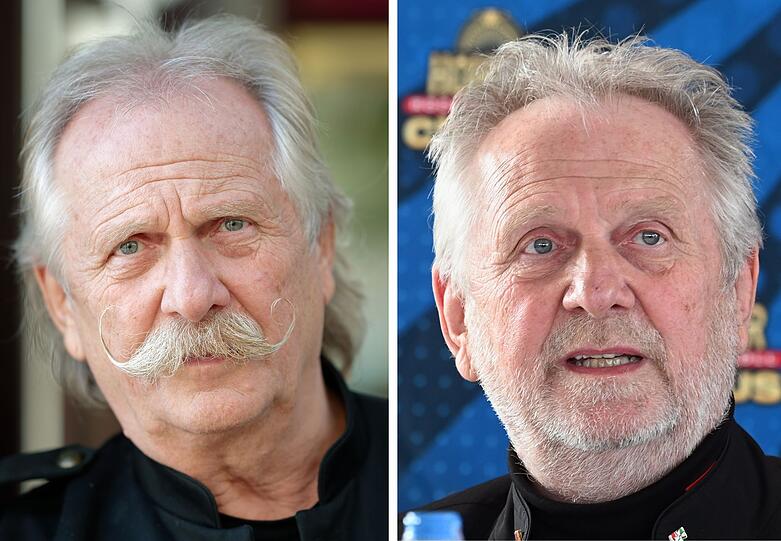 Der ehemalige Frontmann der Band Höhner Henning Krautmacher mit und ohne Schäutzer.