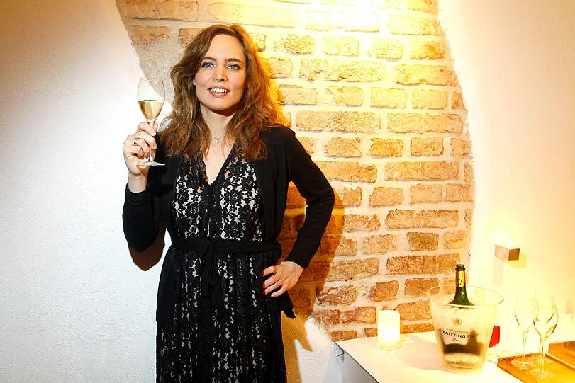 Tres chic: Vitalie Taittinger in München.