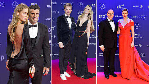 Tiefer Ausschnitt und royaler Auftritt: Die Stars beim Laureus Award