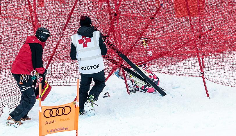 Gleiche Stelle, gleicher Unfall: Auch Georg Streitberger wurde die Hausbergkante zum Verhängnis.