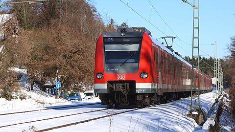 Die S-Bahnen in München verkehren nach einem Notfahrplan.