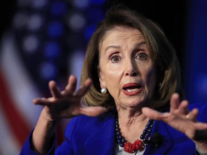 Nancy Pelosi, Vorsitzende des Abgeordnetenhauses, gehört zu den prominentesten Mitgliedern der US-Demokraten.