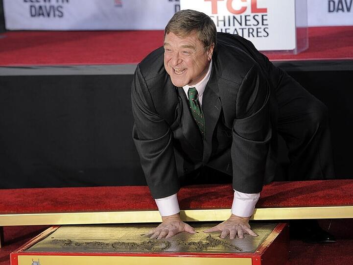 Seit November mit Hand- und Fußabdruck vor dem legendären Chinese Theatre in Los Angeles: John Goodman