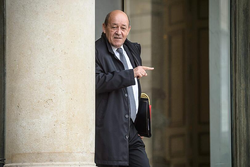Jean-Yves Le Drian, der Verteidigungsminister Frankreichs, sucht Hilfe bei den EU-Partnern.